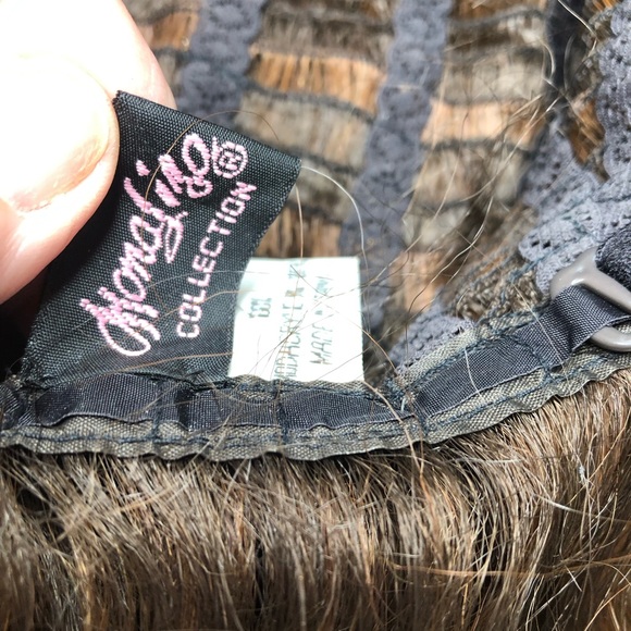 Red Brown with Bangs wig - Picture 6 of 8